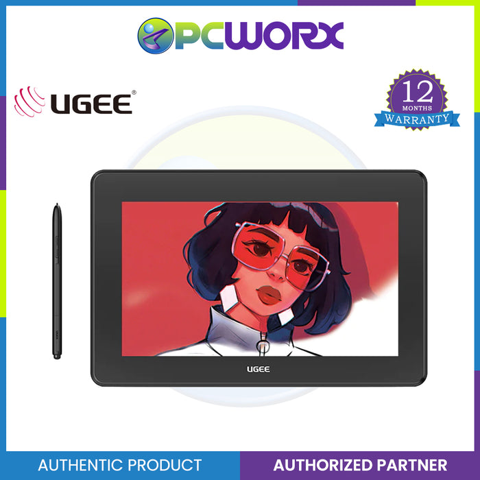 Ugee U-Series U1200, 263.2 x 148.1 mm, Stylus & other accessories included - Drawing Monitor