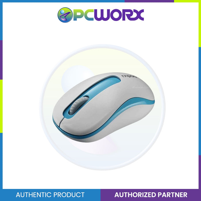 Rapoo M10 Plus Wireless Optical Mouse Blue