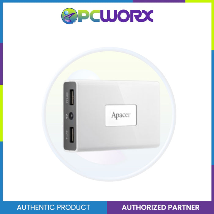 Apacer APB120W-1 B120 6600mah Power bank White