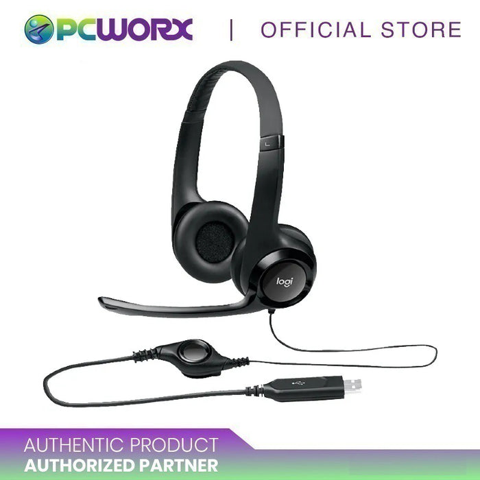 Logitech H390 Stereo Headset USB with Mic