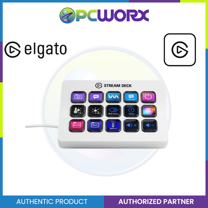 Elgato EL-10GBA9911 Stream Deck MK.2 White