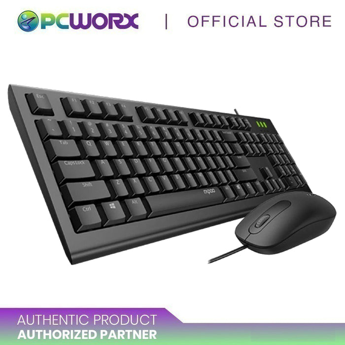 Rapoo X120 Pro/NX1600  Wired Keyboard And Mouse