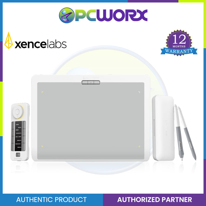 Xencelabs Pen Tablet Medium Bundle SE - White Special Limited Edition