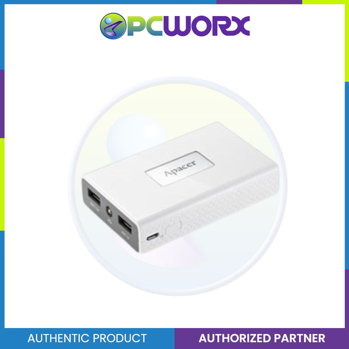 Apacer APB120W-1 B120 6600mah Power bank White