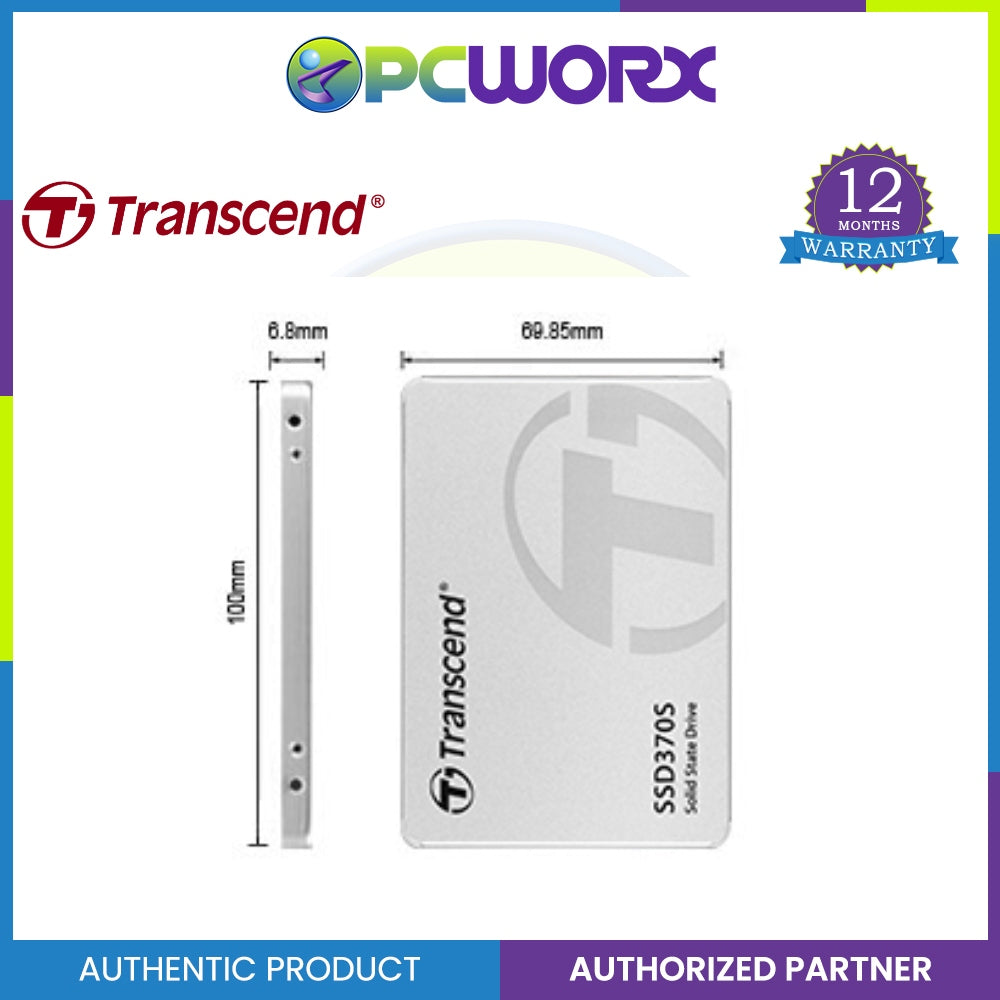 Transcend TS128SSD370S 128GB SSD370S 2.5