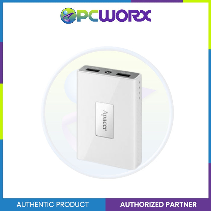 Apacer APB120W-1 B120 6600mah Power bank White