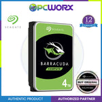 Seagate BarraCuda Internal Hard Drive 4TB SATA 6Gb/s 256MB Cache 3.5-Inch