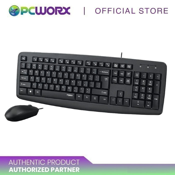 Rapoo X120 Pro/NX1600  Wired Keyboard And Mouse