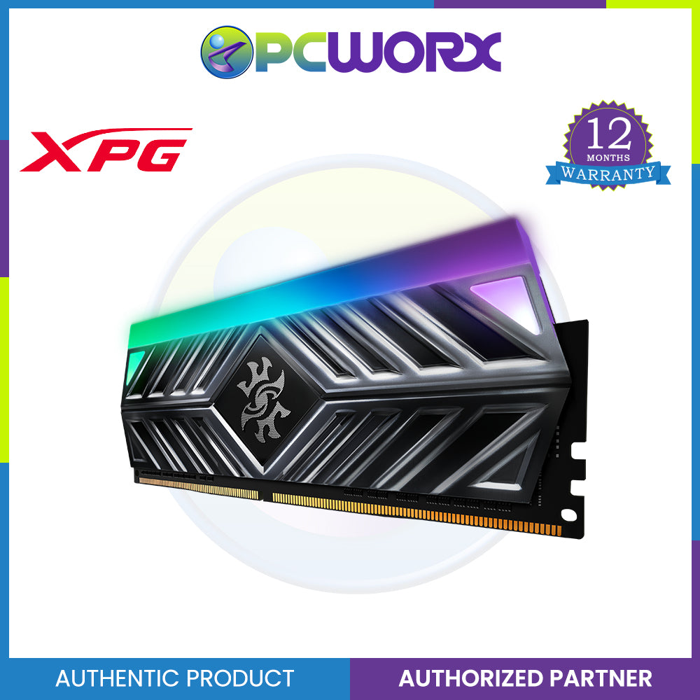 Adata XPG Spectrix D41 8GB 3200mHz DDR4 RGB Memory Module - AX4U32008G16A-ST41