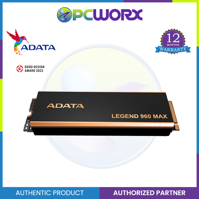 Adata LEGEND 960 MAX M.2 PCIe 4.0 X4 Solid State Drive