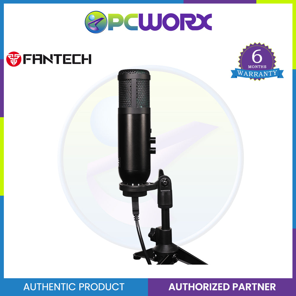 Fantech MCX01 Leviosa Professional Condenser Microphone RGB Illumination with Mute Control