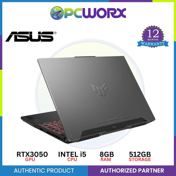 Asus TUF GAMING F15 15.6In 144HZ Core i5-12500H 8GB RAM 512GB SSD NVIDIA RTX3050 4GB Win11