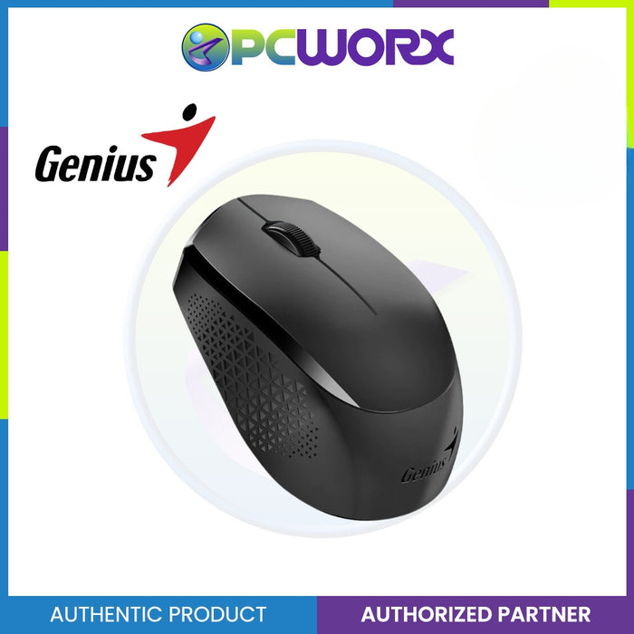 Genius NX-8000S 2.4GHz Wireless Silent Mouse , AA x 1 Black / Red