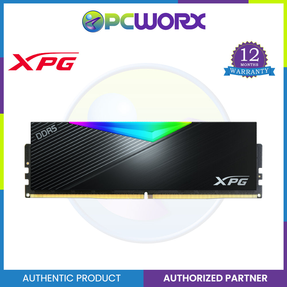 Adata XPG LANCER RGB 32GB (2x16GB) DDR5 Desktop Memory - 5200Mhz / 5600Mhz / 6000Mhz