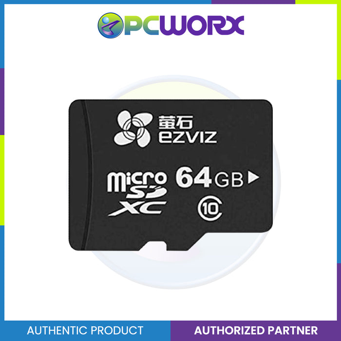 Freebie/Not for Sale | Ezviz CS-CMT-CARDT64G-D 64GB Micro SD Card