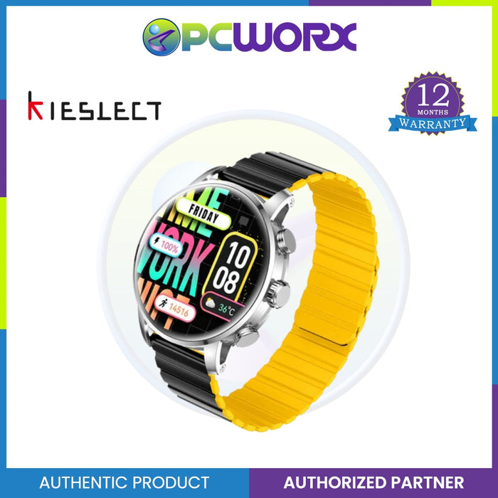 Kieslect Smart Calling Watch Kr2 | Dual Core Triple Speed Smart Watch 2.5D GPU Super Dynamic Display