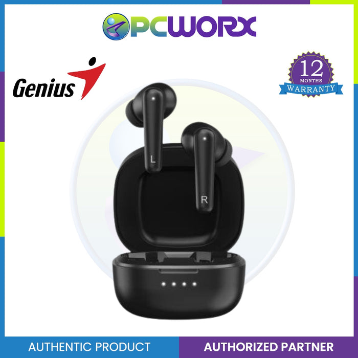 Genius HS-M910BT Bluetooth 5.0 Earbuds with Noise Reduction | Wireless Earphone