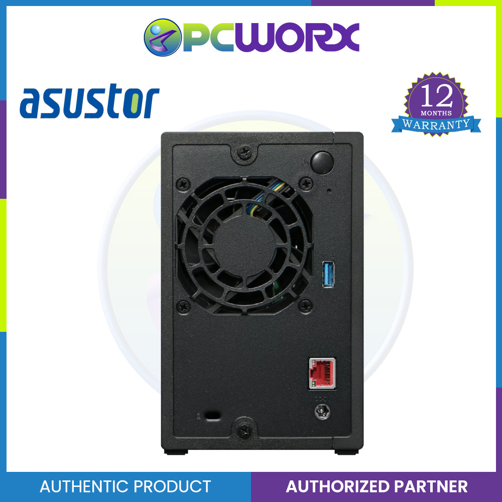 Asustor Drivestor AS1102T 1GB 2-Bay NAS – PCWORX