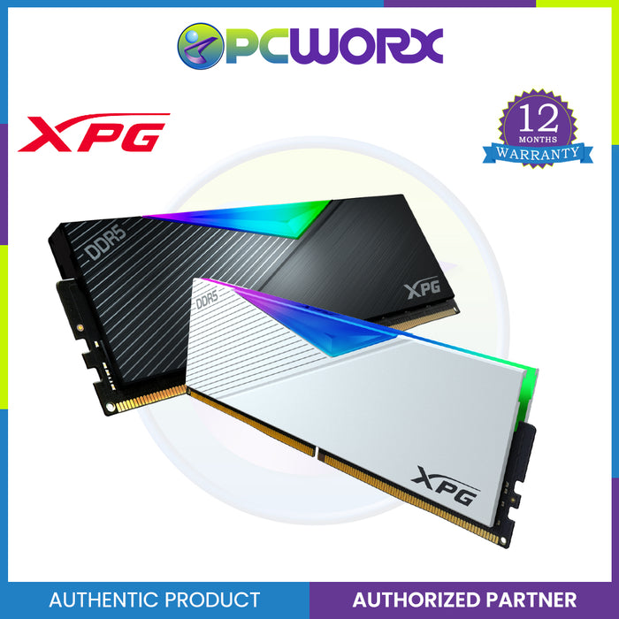 Adata XPG LANCER RGB 32GB (2x16GB) DDR5 Desktop Memory - 5200Mhz / 5600Mhz / 6000Mhz