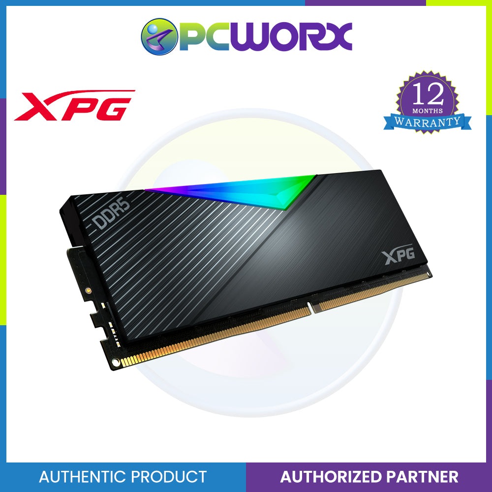 Adata XPG LANCER RGB 32GB (2x16GB) DDR5 Desktop Memory - 5200Mhz / 5600Mhz / 6000Mhz
