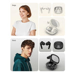 True Wireless Bluetooth Earbuds Air A01 Black/Beige | Wireless Earbuds