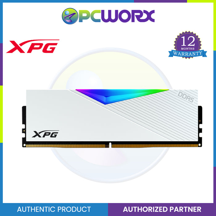 Adata XPG LANCER RGB 32GB (2x16GB) DDR5 Desktop Memory - 5200Mhz / 5600Mhz / 6000Mhz