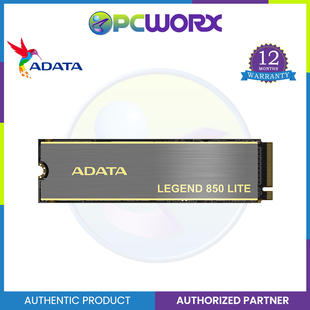 Adata Legend 850 LITE PCIe Gen4 x4 M.2 2280 Solid State Drive - 500GB / 1TB