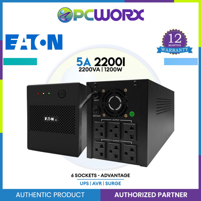 Eaton 5A 2200I-NEMA 2200VA/1200Watts Line Interactive UPS