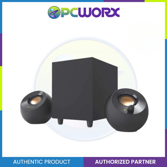 Creative MF0480 Speaker Pebble Plus WW-R N Black |  Pebble Plus 2.1 USB-Powered Desktop Speakers