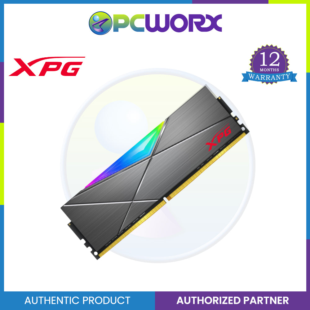 Adata XPG SPECTRIX D50 8GB / 16GB DDR4 3600Mhz RGB Desktop Memory
