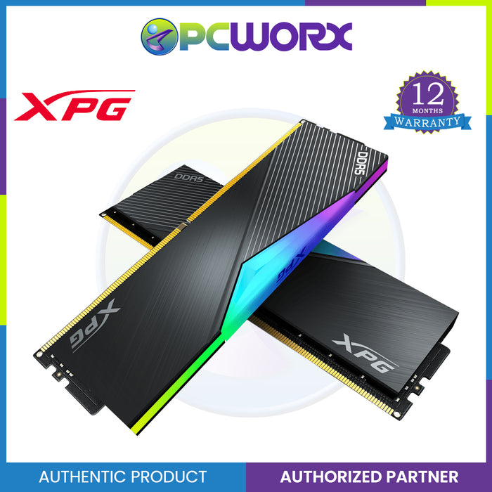 Adata XPG LANCER RGB 32GB (2x16GB) DDR5 Desktop Memory - 5200Mhz / 5600Mhz / 6000Mhz