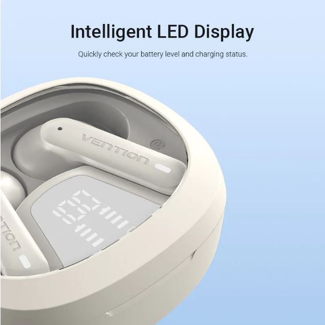 True Wireless Bluetooth Earbuds Air A01 Black/Beige | Wireless Earbuds