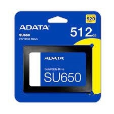 Adata SU650 Solid State Drive 120GB/240GB/480GB SATA 2.5 - New Packaging