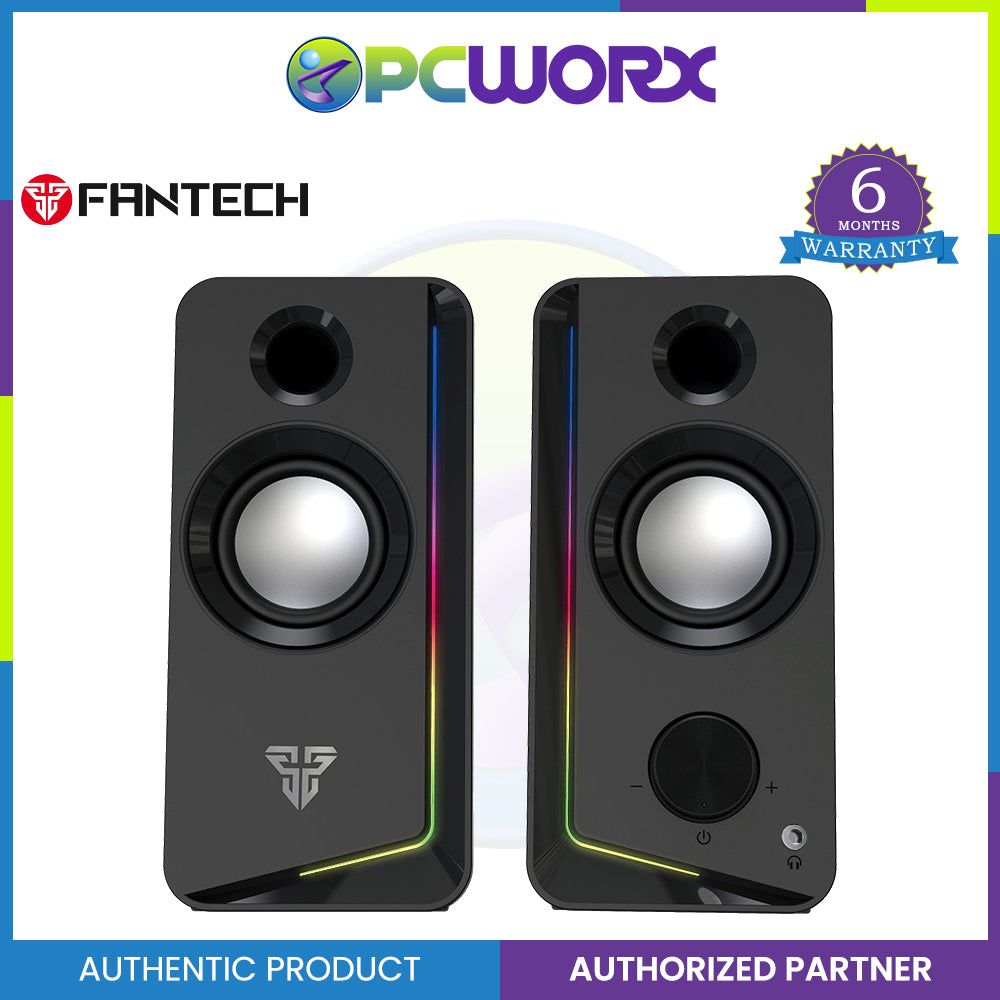 Fantech GS302 Alegro RGB Gaming Speaker 5.0 Bluetooth and Wired Connection with Spectrum Mode