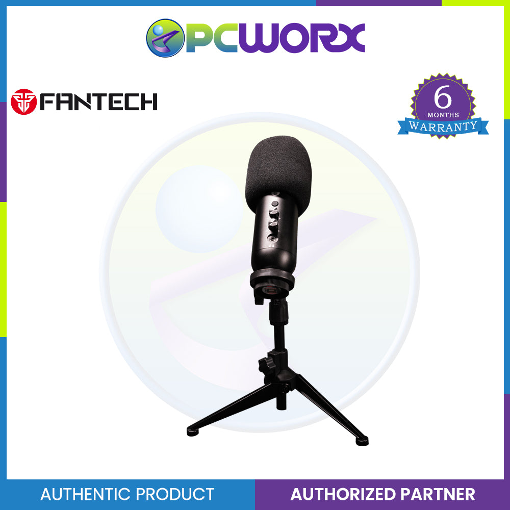 Fantech MCX01 Leviosa Professional Condenser Microphone RGB Illumination with Mute Control