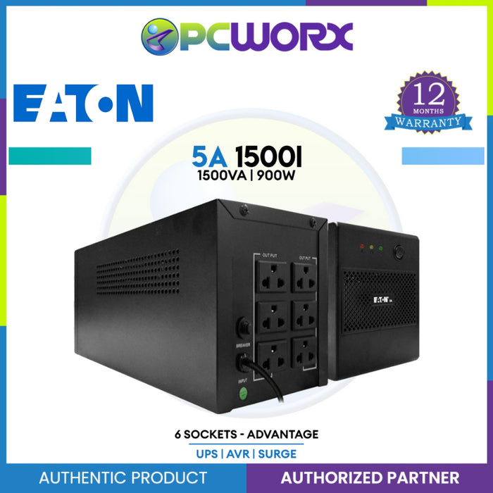 Eaton 5A 1500I-NEMA 1500VA/900Watts Line Interactive UPS