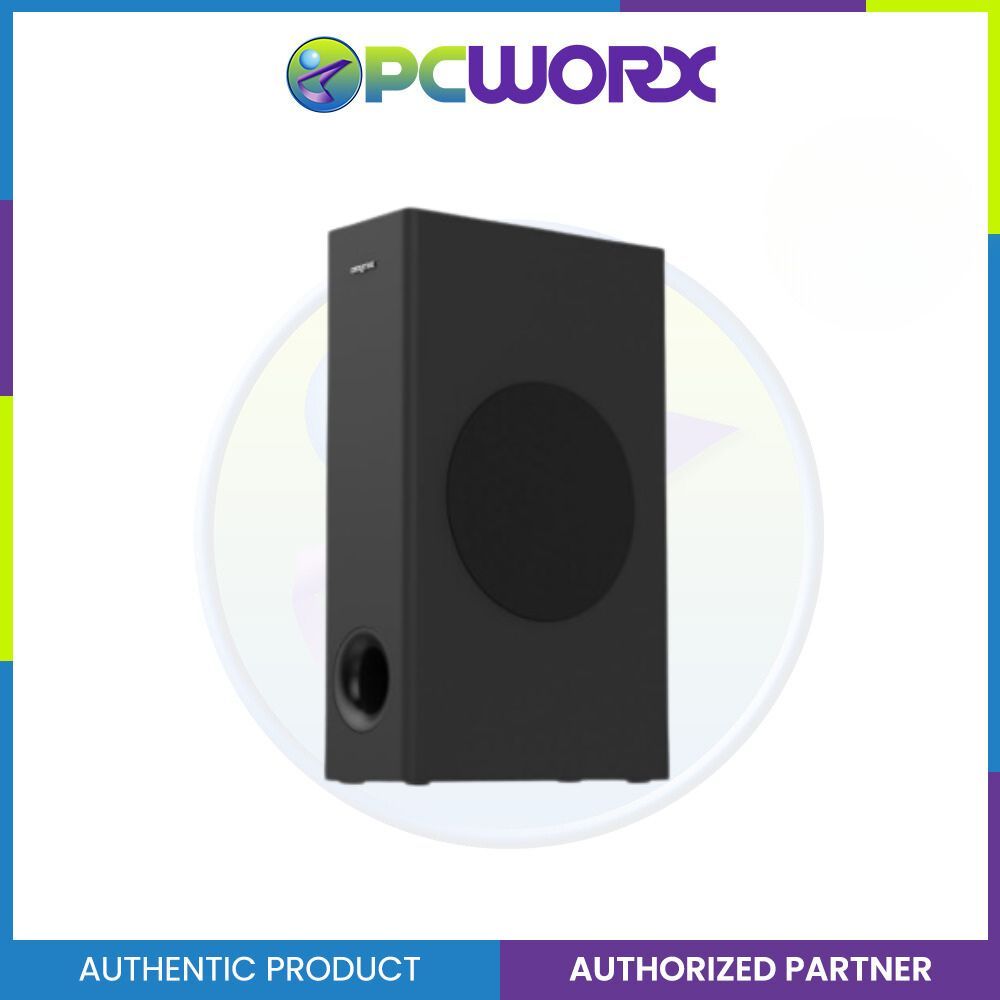 Creative MF8375 Speaker Stage V2 2.1 Black Soundbar w/Subwoofer Bluetooth 5.0 Wall Mountable Speaker