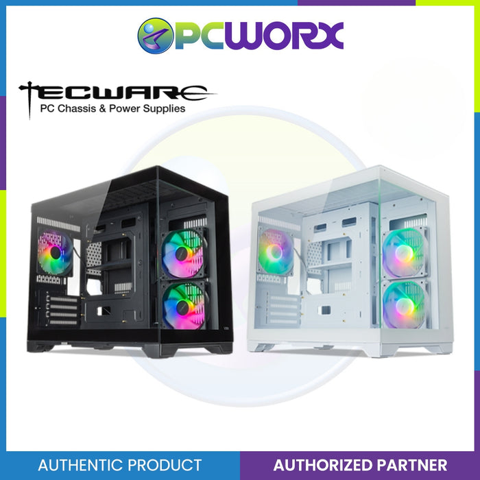 Tecware VXN Evo (mATX) - 2x 120mm aRGB (Rev) + 120mm | RGB GAMING CHASIS | PC CASE