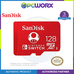 SanDisk 128GB microSDXC-Card, Licensed for Nintendo-Switch - SDSQXAO-128G-GNCZN
