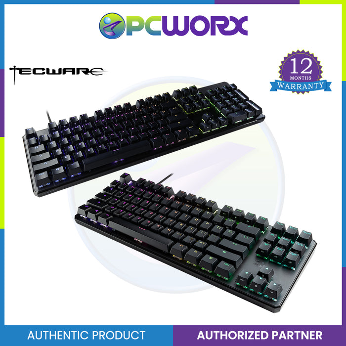 Tecware Phantom+ 87 Keys / 104 Keys Mechanical Gaming Keyboard