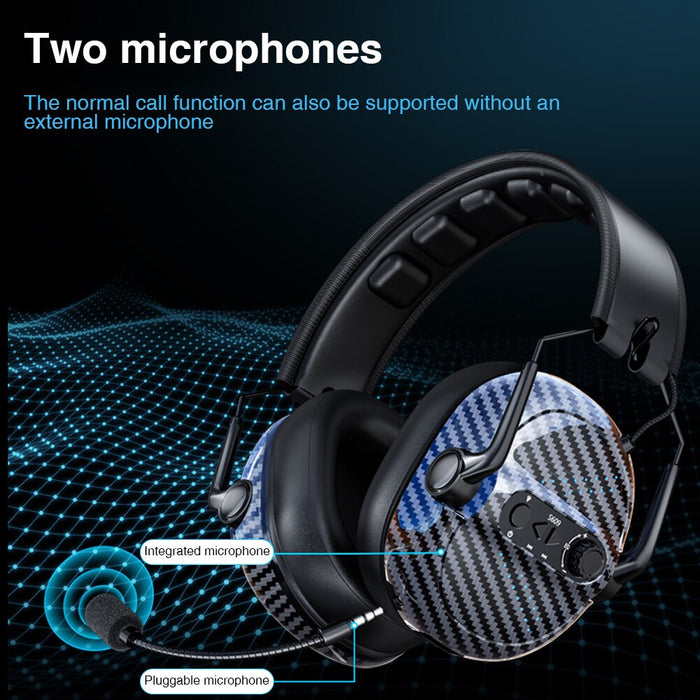 Aula S609 3 IN 1 RGB Wireless Gaming Headset 2.4 G Wired Gaming Headset | Rechargeable Pluggable