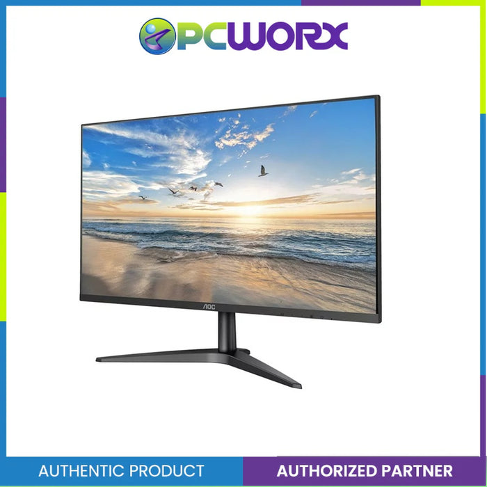 AOC 22b1hs 21.5" Full Hd Ips Wled Monitor With Super Slim Profile And Narrow Bezels