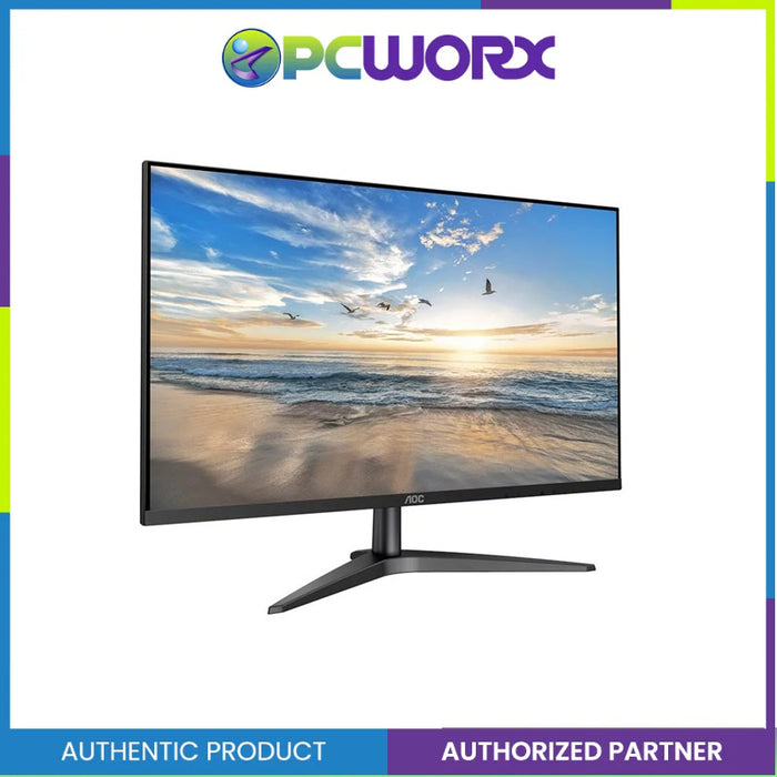 AOC 22b1hs 21.5" Full Hd Ips Wled Monitor With Super Slim Profile And Narrow Bezels