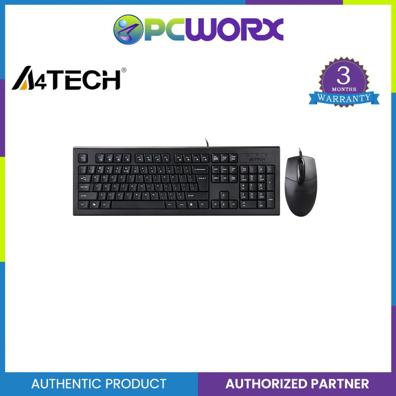 A4Tech KRS-8372 / KRS-8572 USB Keyboard and Mouse Combo Kit – PCWORX