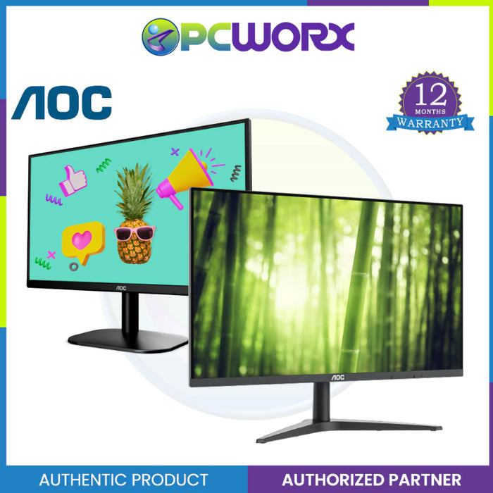 AOC 27B2H / 27B1H2 27" Vesa IPS 100Hz 4ms GTG FHD VGA/HDMI Monitor