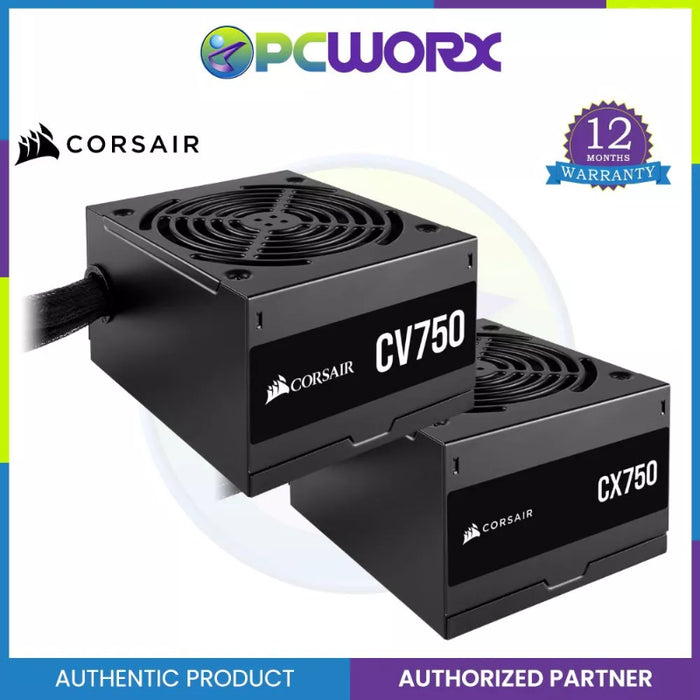 Corsair CV750 / CX750 750Watts 80+ Bronze Certified Power Supply