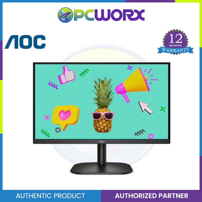 AOC 27B2H / 27B1H2 27" Vesa IPS 100Hz 4ms GTG FHD VGA/HDMI Monitor