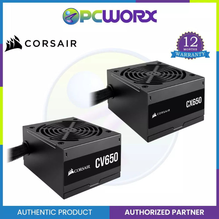 Corsair CV650 / CX650 650Watts 80+ Bronze Certified Power Supply