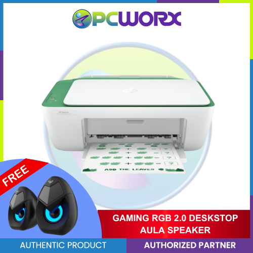 HP Deskjet Ink Advantage 2337 3 in 1 Printer P/N:7WQ07B| FREE AULA SPEAKER