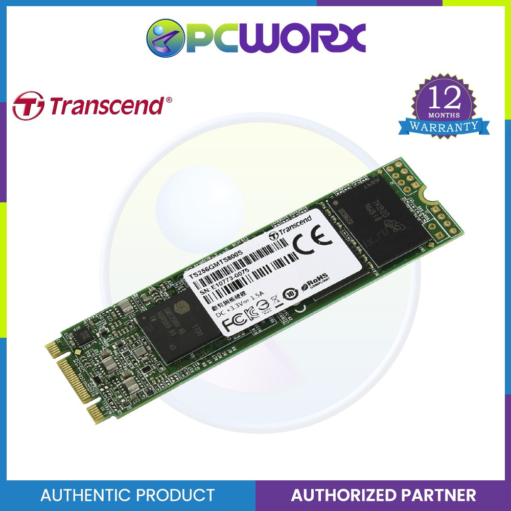 Transcend TS256GMTS800S 256GB M.2 2280 Solid State | Internal SSD